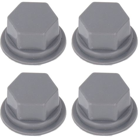 Couvercles de boulons à vis hexagonaux, 50 pièces, capuchons de protection hexagonaux étanches à la poussière, protecteur de tête en Silicone M20 23mm/0,91 pouces de hauteur (1/5)