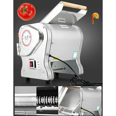 Electric Fresh Pasta Machine, 220V Stainless Steel Appliance for Home and Commercial Use (1/5)