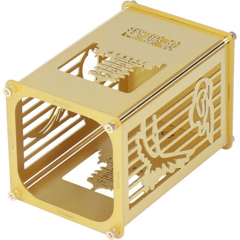 Porte-crayons en métal doré, grand rangement de bureau, design cylindrique pratique et élégant