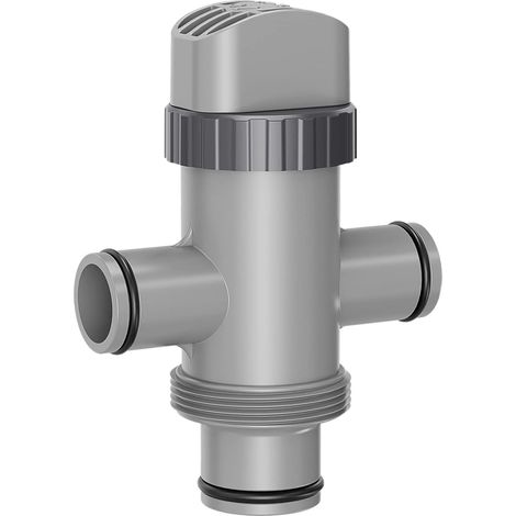 Valve à piston à double fente compatible avec les pièces détachées et accessoires de piscine Intex pour piscine hors sol et pompe de filtration (1 unité) (1/5)