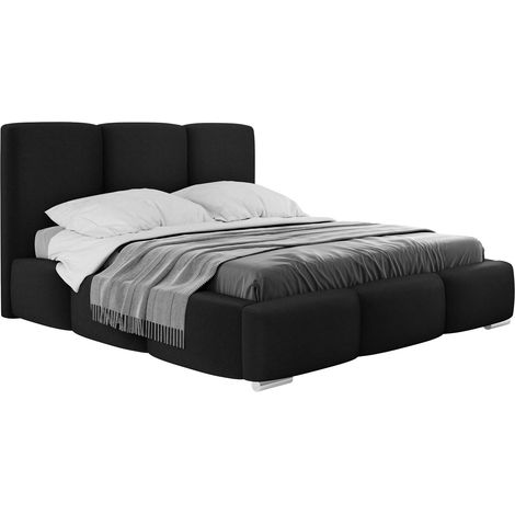 Lit Comfivo Fabrica, Kronos 07, Double, 180x200, Tissu, Disponible, 200x222x112cm (1/5)