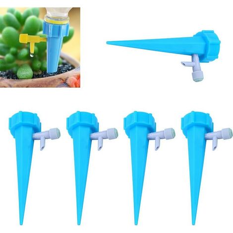 5 Pcs Irrigation Goutte à Goutte Kit- Arrosage automatique, réglable, bleu (1/5)