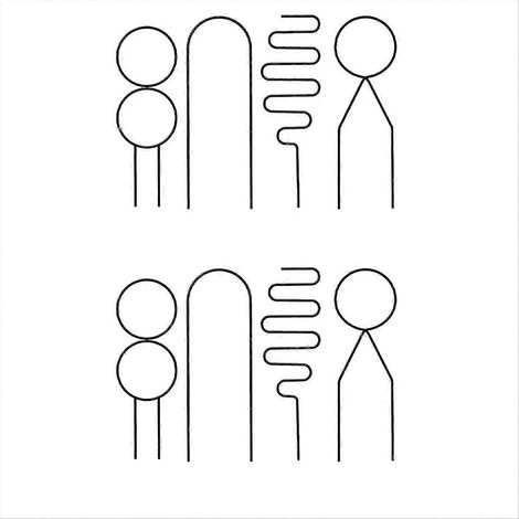 Garden Indoor Climbing Plant Metal Trellis, Plant Climbing Frame (1/5)