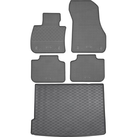 BMW X2 F39 SUV dal 03.2018 SET - tappetini in gomma per auto + tappetino per bagagliaio (1/5)