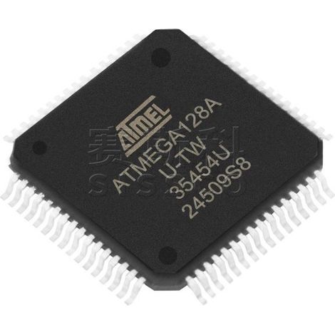 Elektronische Bauteile, Chips ATMEGA128A-AU und ATMEGA16-16AU, 5er-Packung