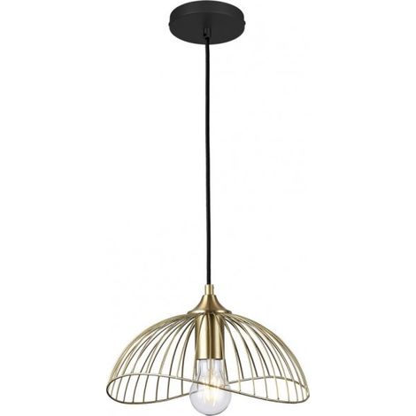 Lampe suspendue Astéria - Doré - Culot E27 - DeliTech® (1/3)
