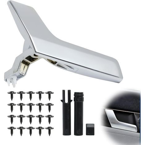 Türgriff-Set innen für W204 X204 C-Klasse, linke Seite, matte Oberfläche, OEM-Referenznummern 2047201171, 2047201763, 2047202763, einfache Montage, ergonomisches Design