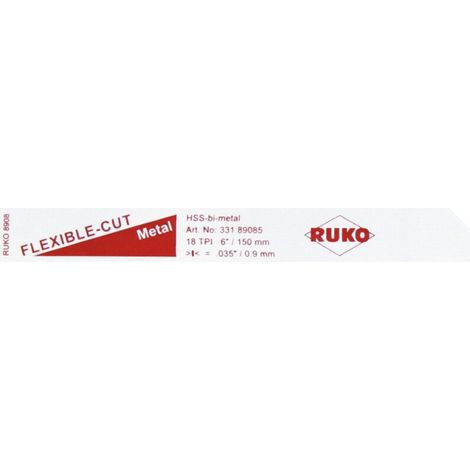 Säbelsägeblatt 8908 HSS-Bimetall RUKO 33189085 (1/5)