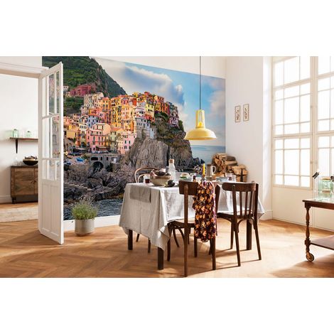 Komar Cinque Terre 368 x 248 cm, Papier peint panoramique XXL4-085, photomurale sur intissé (1/3)