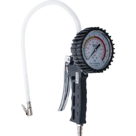 Pistolet de gonflage pneumatique 0 - 12 bar BGS