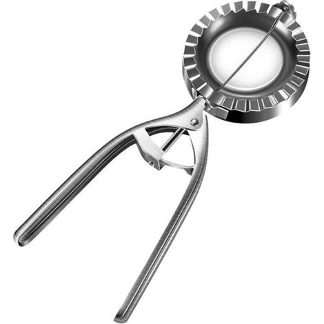 1 Moule à empanadas, Acier inoxydable, Design ergonomique, Outil cuisine, Pour raviolis et pâtisseries (1/4)