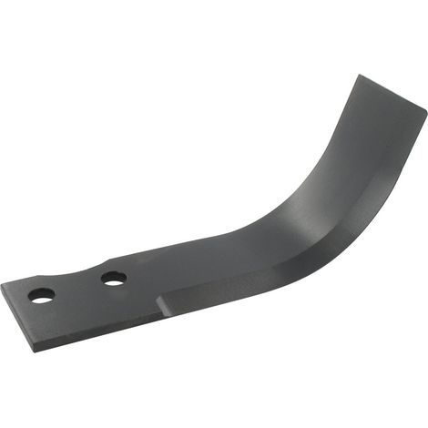 Couteau De Fraise Droit Pour Fraise Arrière Adaptable Sur Goldoni - L: 185mm, Trou Diamètre 10,5mm, Entraxe 33mm, épaisseur 5mm.