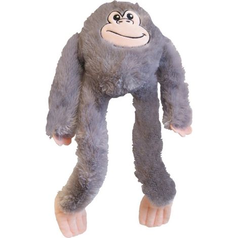 Jouet pour chien en peluche Gloria Iwazaru Singe Gris