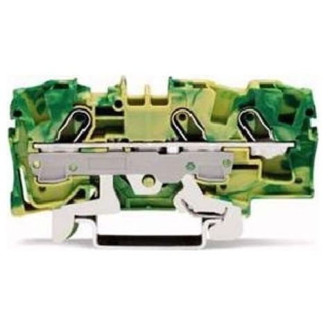 Connecteur de rail de protection 6 mm² jaune-vert 2006-1307 topjobs