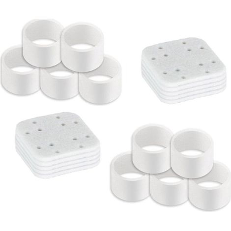 Almohadillas de filtro de repuesto para humidificador, 20 unidades