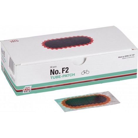Toppa universale per camere d'aria n. F-2 Tip Top 50 x 25 mm