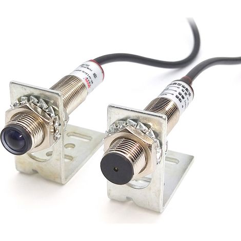 Lifcausal – Détecteur de mouvement photoélectrique laser 3 mm – Capteur infrarouge NPN – Indicateur LED – Portée jusqu'à 20 m (1/5)
