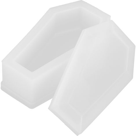 Silikonform für Zombie-Sarg, dunklen Spiegel, Vampir-Aufbewahrungsbox, Epoxidform für DIY-Projekte und Bastelarbeiten (1/5)
