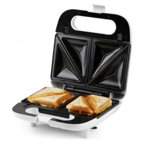 DOMO Appareil a croque-monsieur 1200 W Blanc DO9046C (1/5)