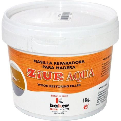 BAKAR masilla para madera ziur aqua natural 1 kg , 