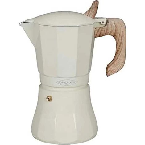 Macchina da caffè oroley Alluminio 12 tazze colore crema