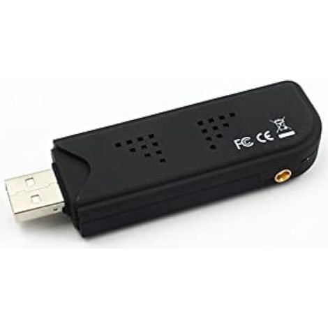 USB 2.0 Digital DVB-T SDR++FM TV Tuner Récepteur SDR TV Stick RTL2832U+ FC0012 (1/5)