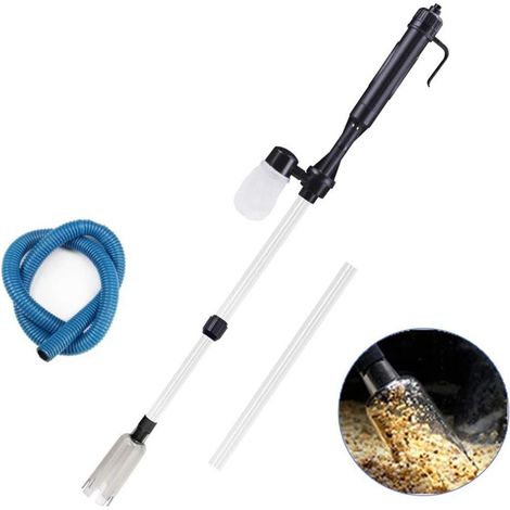 Aspirateur électrique pour aquarium avec siphon et filtre à gravier pour eau, laveur de sable (1/5)