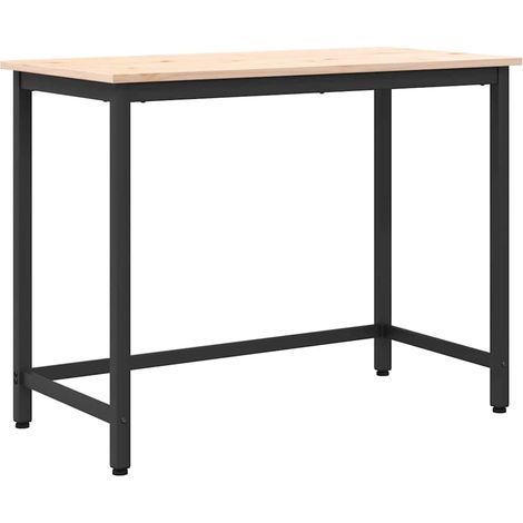 Maison Exclusive - Tisch Natur 100 x 50 x 77 cm Ingenieure Holz u