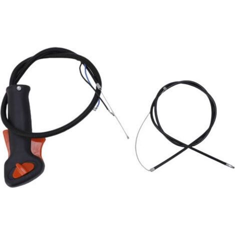 Ensemble de Poignée et Interrupteur d'Accélérateur pour Tondeuse Compatible avec STIHL FS75 FS80 FS85 Pièce de Remplacement- (1/5)