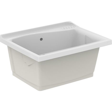 DOLOMITE - LAGO LAVATOIO DA INCASSO 61X75 - J305900 MOBILE NON COMPRESO (1/2)