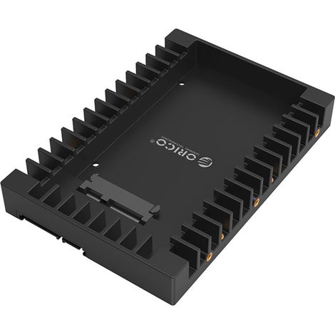 Orico 1125SS 2,5-Zoll-auf-3,5-Zoll-Laufwerksadapter – Schwarz (1/4)