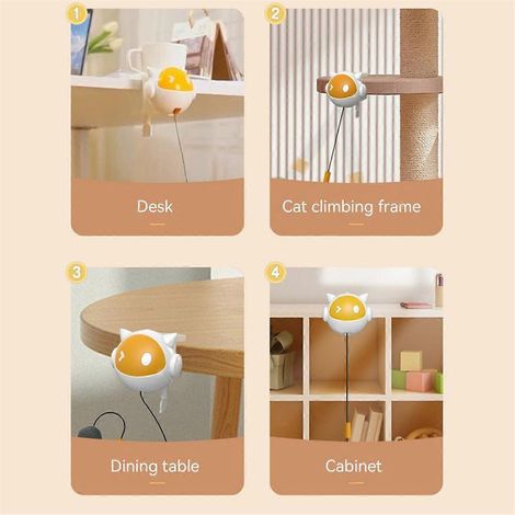 Balle interactive pour chat à suspendre (1/5)