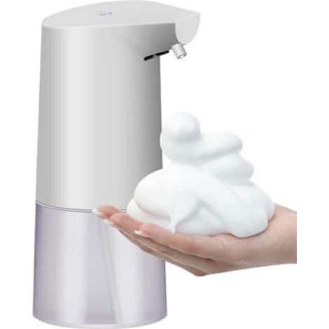 Dispenser Di Sapone Automatico, Distributore Di Sapone Schiumogeno Con Sensore A Infrarossi Senza Contatto Impermeabile Per Bagno Cucina 350ml