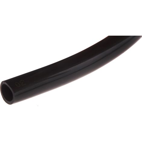 Tuyau à air RS PRO, 10mm x 7.5mm x 30m Noir en Polyuréthane ( Prix pour 1 Mètres )