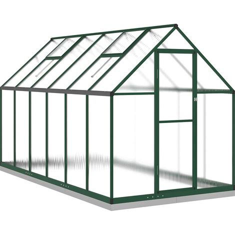 Maison Exclusive - Telaio Serra con Base Verde 334x169x202 cm in Alluminio
