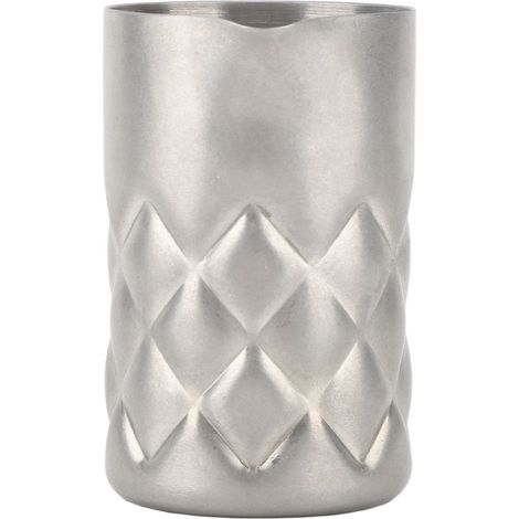 60-ml-Cocktailshaker aus Edelstahl 304, mit Skala, mit rostfreiem und korrosionsbeständigem Rührglas, silberfarben. (1/5)