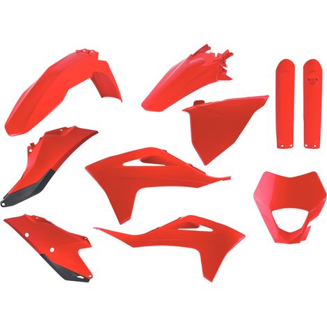 Polisport Gas Gas EC ECF 21 23 Set in plastica rossa