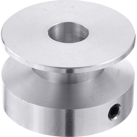 Poulie A - 40 Mm - Alésage 8 Mm - Epaisseur 19 Mm - Pour Moteur De Broche