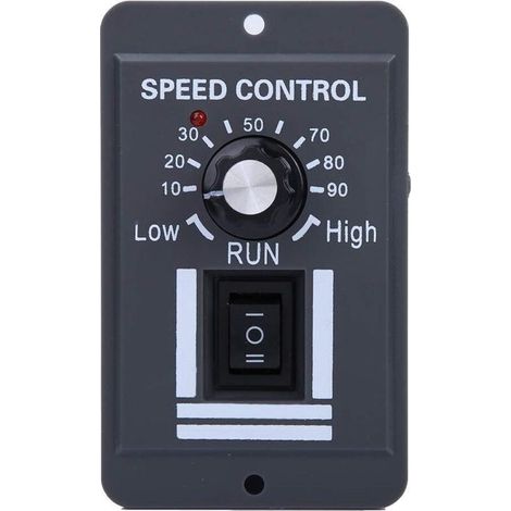 Contrôleur de Vitesse de Moteur DC 12-60V 40A, Contrôleur PWM pour Moteur à Brosse CC, Interrupteur Inverse Avant/Arrière pour Réglage de Vitesse Moteur à Courant Continu (1/4)