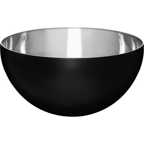 Stainless Steel Bowl 3.5L, 24 cm, Black, Dishwasher Safe (1/4)