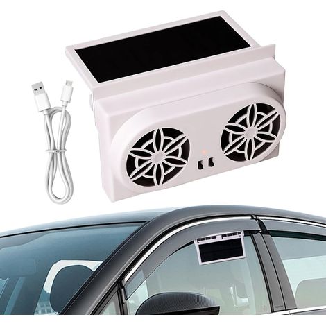 Ventilateur auto fenêtre Aérateur Électrique Rechargeable (1/5)