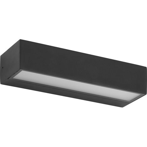 Applique CROMA IP65 Phase coupée C LED SMD 14W 1830lm(940lm)/1900lm(960lm)/2040lm(1005lm) CRI80 2700K/3000K/4000K up-down Noir (1/4)