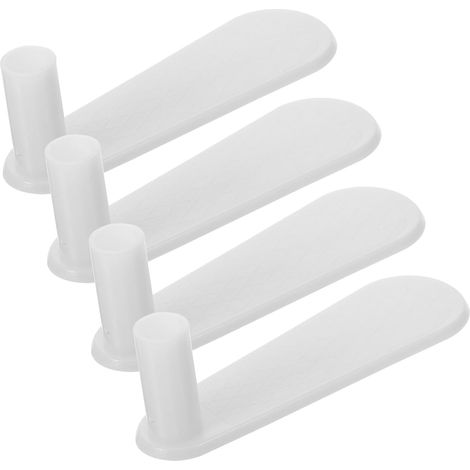 Lot de 4 accessoires support rideau lit en plastique (1/5)