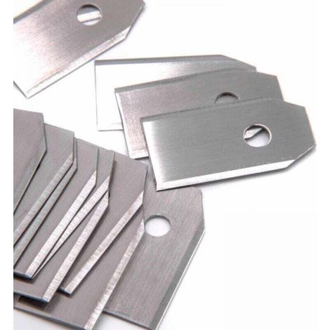 60x Lame, Compatible avec McCulloch ROB R600, ROB , XU,R800 et ROB R1000, Smart Mower Blade Lame de tondeuse - KZQ (1/4)