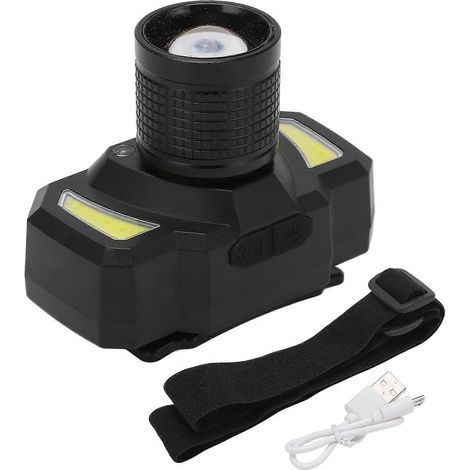 Lampe frontale LED rechargeable, longue autonomie, idéale pour la pêche de nuit. Petite lampe torche spéciale. (1/5)