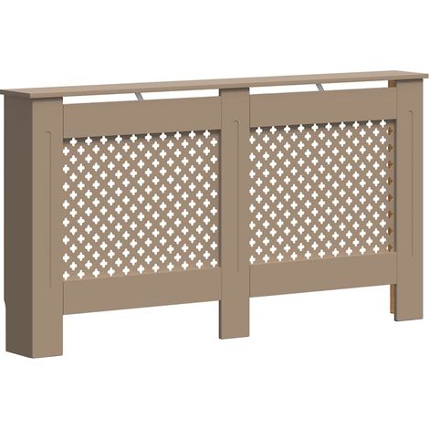 Copertura per Radiatore 152x19x81,5 cm in MDF vidaXL
