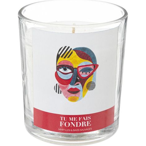 Bougie Parfumée "Jomy" 200g Myrtilles & Baies (1/2)