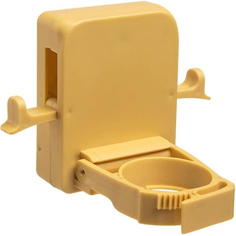 Porte-gel douche créatif et pratique en ABS robuste et résistant. Supporte une charge importante. Crochet de fixation murale pour flacon de gel douche, sans perçage. (1/5)