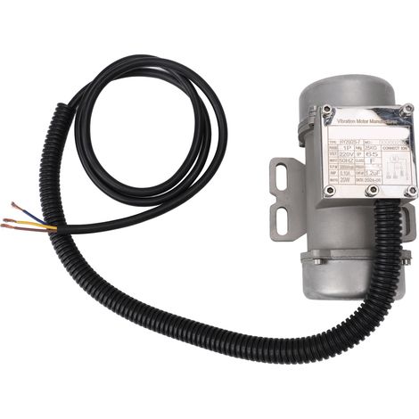 Moteur de vibration pour béton 3000 tr/min, vibrateur électrique pour béton, indice de protection IP65, pour table vibrante à sable, 15 W, 18 kg (1/5)
