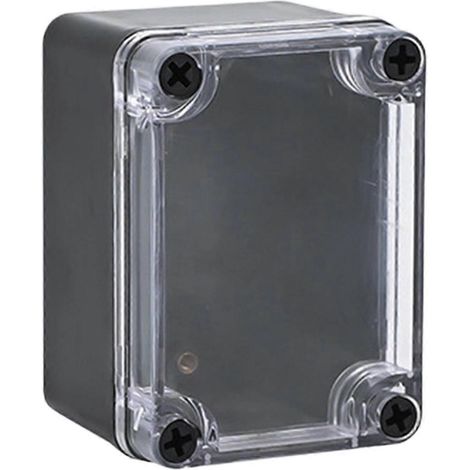 Multifunktionale Elektrobox aus Kunststoff für den Außenbereich, wasserdicht und einfach zu installieren, Abmessungen: 110 x 80 x 70 mm (1/5)